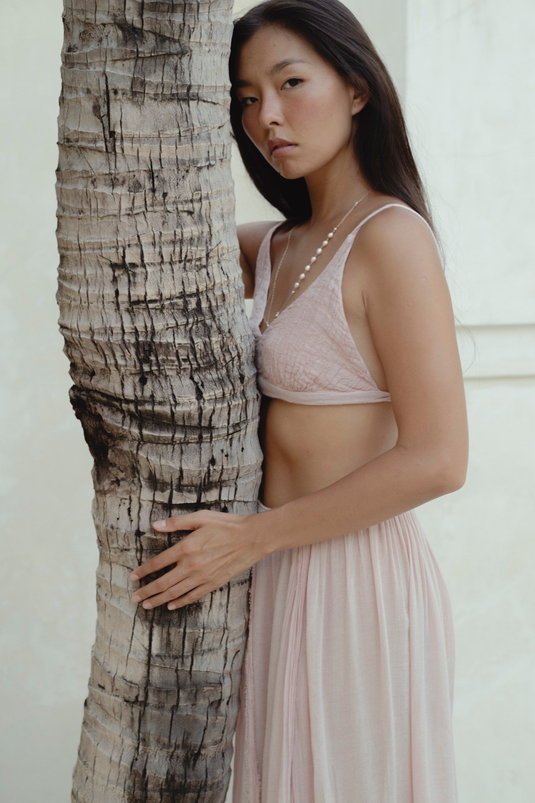 Sundari linen top