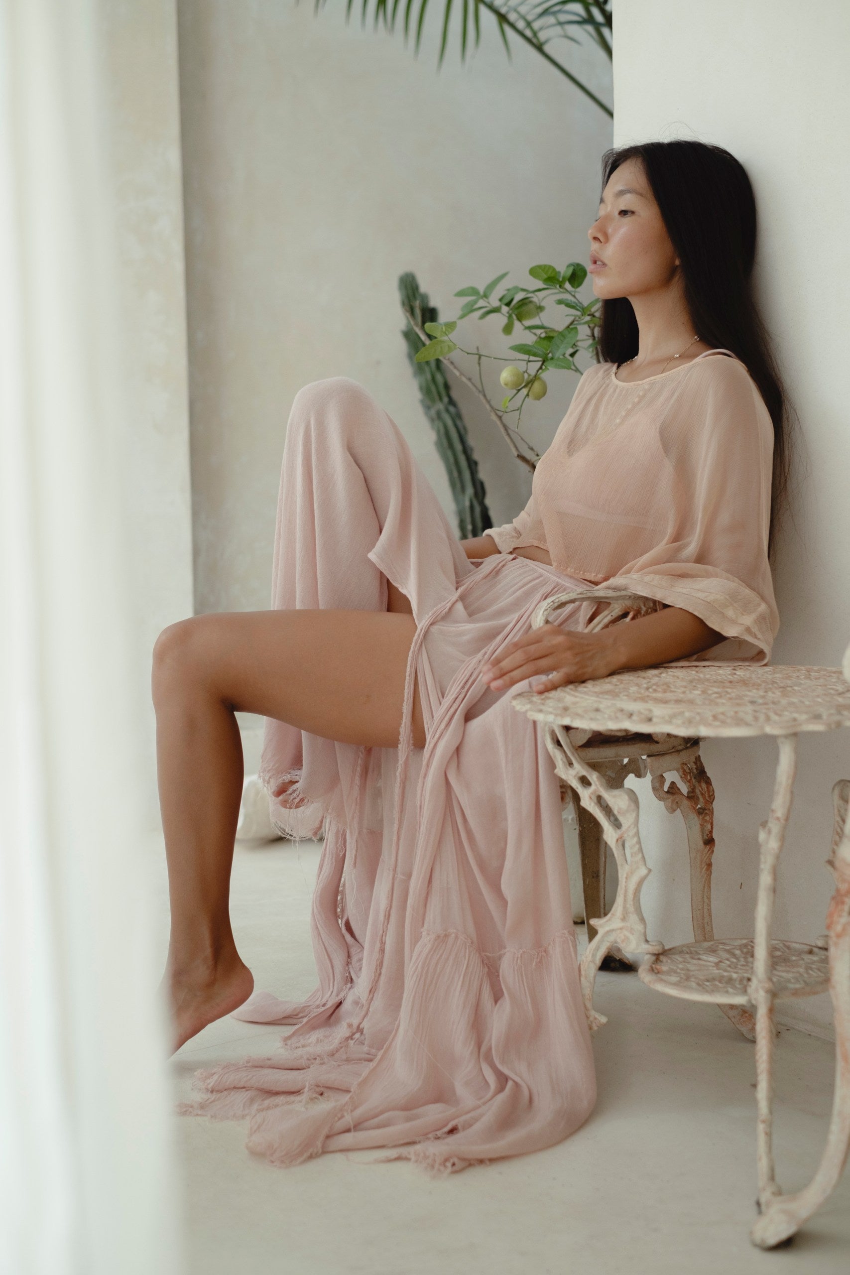 Yuna Silk Chiffon
