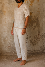 Aran Shirt handloom silk